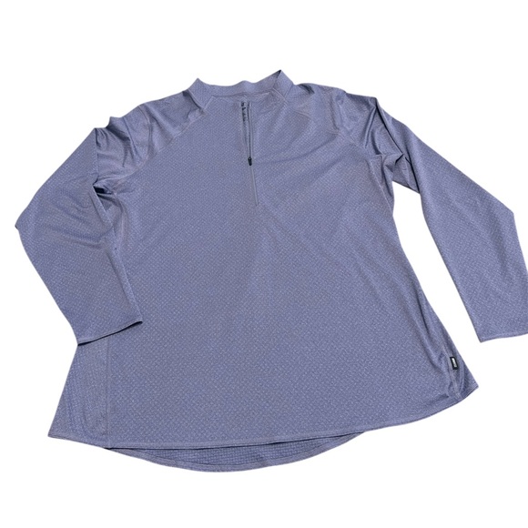 REI Co-op Women’s 2XL Purple Quarter Zip Athletic Pullover - Picture 2 of 6